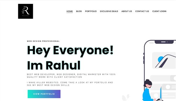 Rahul Sodhi - Web Developer, Digital Marketer